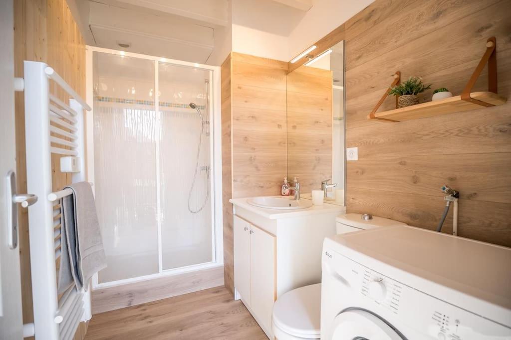 타르브 Appt Ambiance Chalet 2Ch Piscine Lagon 아파트 외부 사진