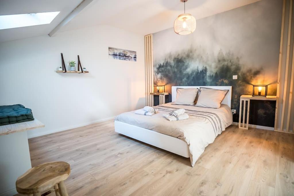 타르브 Appt Ambiance Chalet 2Ch Piscine Lagon 아파트 외부 사진